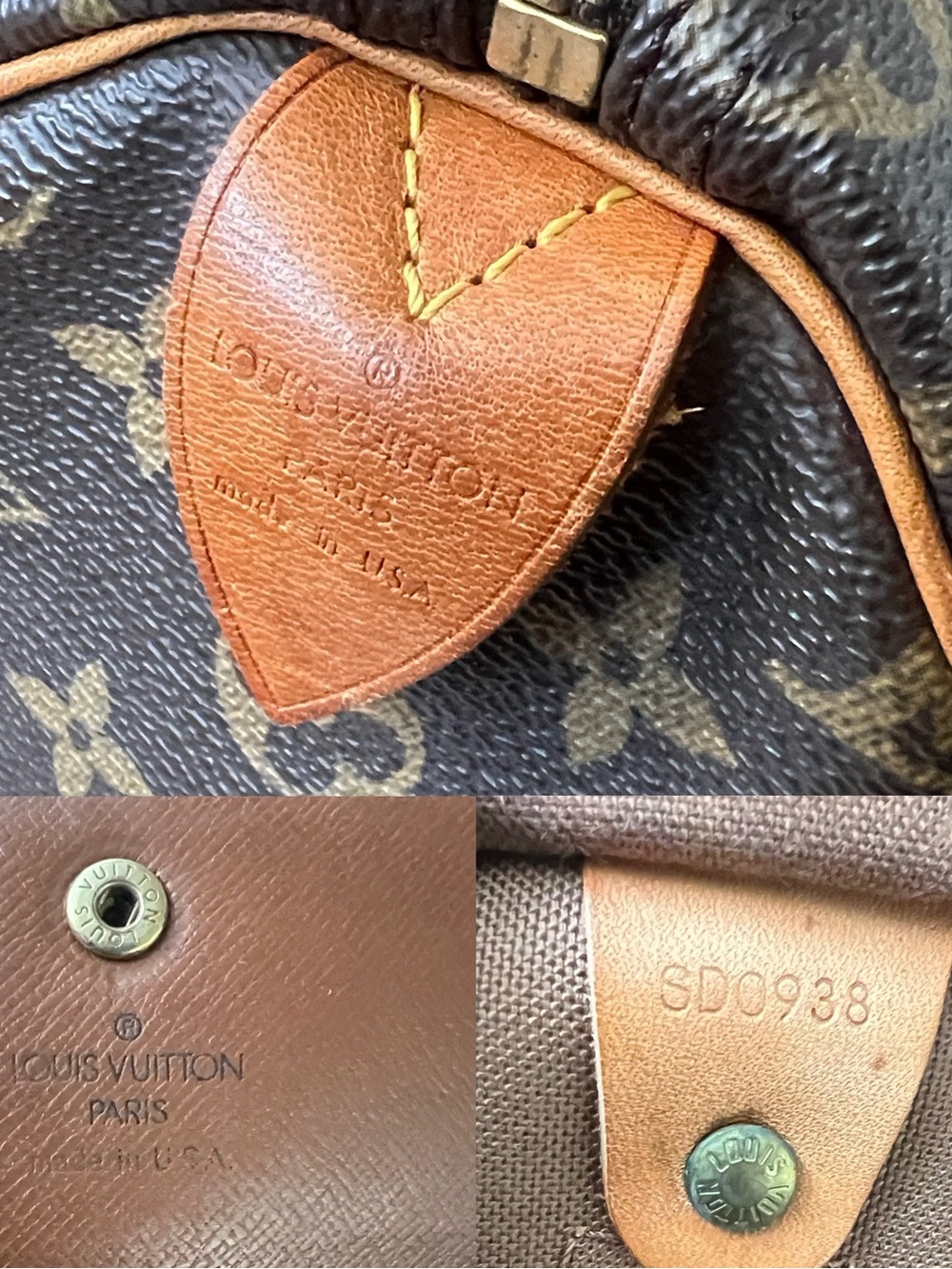 Louis Vuitton Monogram speedy 35 with wallet - Picture 3 of 16
